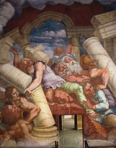 Komnata obrů od Giulio Romano