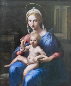 Madonna ja lapsi od Giulio Romano