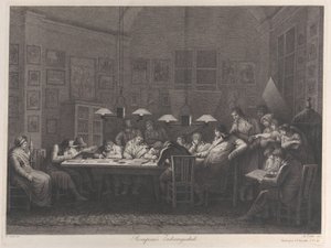 Rosaspinova kreslířská akademie, 1811. od Giulio Tomba