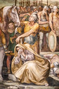 Bitva mezi Horatii a Curiatii (detail)