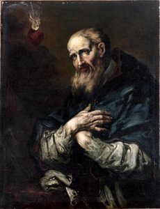 Saint Francois-de-Sales (Saint Francois de Sales) (1567-1622), Eveque de Geneve Malba Giuseppe Antonia Pianca (1703-1757) Genes 18. století, Galleria di Palazzo Bianco od Giuseppe Antonio Pianca