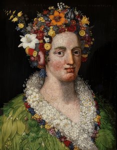 Flóra. 1589 od Giuseppe Arcimboldo