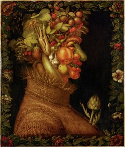 Léto, alegorie ... od Giuseppe Arcimboldo