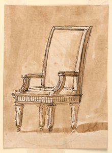 Křeslo od Giuseppe Barberi