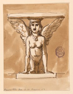 Stůl se základnou Sphinx od Giuseppe Barberi