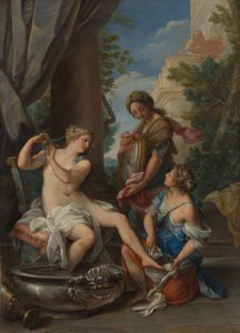 Bathsheba at Her Bath, ca. 1700.