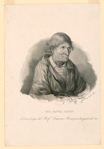 Portrét Giovanni Battista Casti (1721-1803) od Giuseppe Beretta