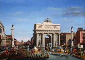 Vjezd Napoleona do Benátek 29. listopadu 1807