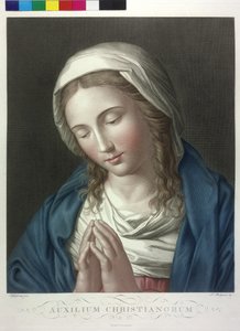 Modlící se Madona od Giuseppe Bortignoni