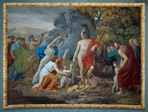 Theseus a Minotaurus od Giuseppe Cammarana