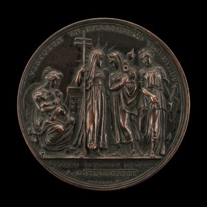 Alegorie triumfu náboženství [reverse], 18221823. od Giuseppe Cerbara