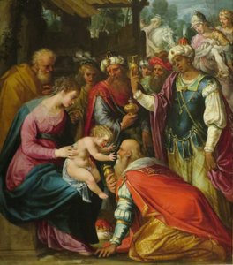 Klanění mudrců od Giuseppe Cesari