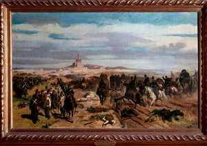 Bitva u Solferina a San Martina 24. června 1859 (olej na plátně