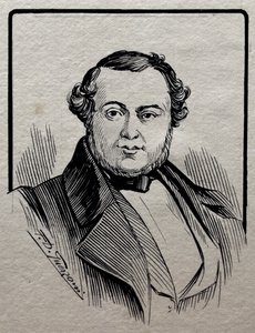 Portrét Saveria Mercadanteho (Altamura) od Giuseppe Gozzini