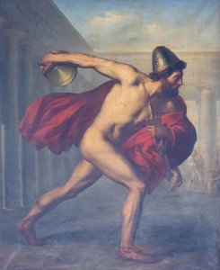 Odysseus hází diskem od Giuseppe Mancinelli