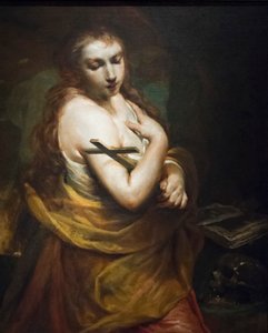 Büßende Magdalena von Giuseppe Maria (1665-1747) Crespi