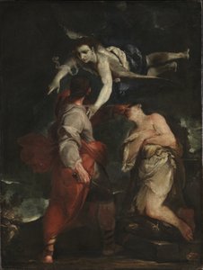 Abrahamova oběť od Giuseppe Maria Crespi