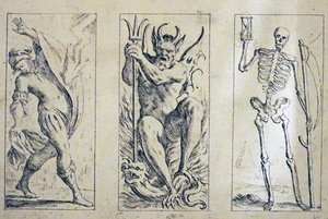 Tarotové karty 17. století od Giuseppe Maria Mitelliho od Giuseppe Maria Mitelli