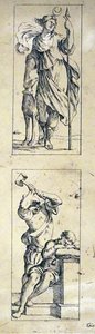 Tarotové karty 17. století od Giuseppe Maria Mitelliho od Giuseppe Maria Mitelli