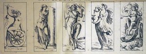 Tarotové karty 17. století od Giuseppe Maria Mitelliho od Giuseppe Maria Mitelli