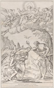 Deska 8: Křest Krista, 1678. od Giuseppe Maria Mitelli