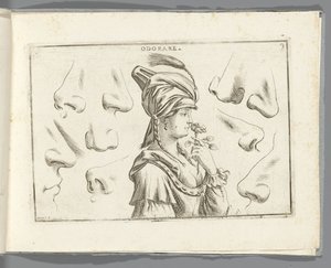Čich Odorare (název na objektu) od Giuseppe Maria Mitelli