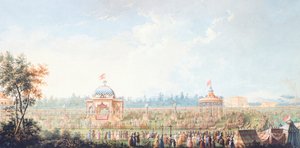Závod v Cascine, Giuseppe Maria Terreni (1739-1811), Itálie