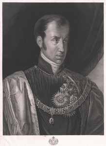 Rakouský císař Ferdinand I. (tisk) od Giuseppe Molteni