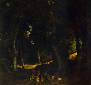 Gypsy Encamp, Giuseppe Palizzi