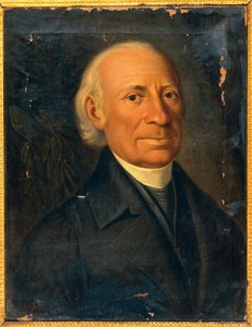 Portrét Giovanni Meli (1740-1815), italský básník a dramatik Giuseppe Patania, malba