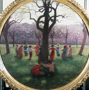 Jarní idylka od Giuseppe Pellizza da Volpedo