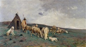 Horské pastviny od Giuseppe Raggio