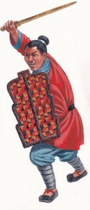 Šermíř armády Čao od Giuseppe Rava