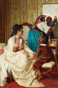 Radosti dobré matky (Le gioie della buona mamma). 1877