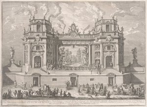 Seconda Macchina pro Čínu z roku 1761: Velkolepé divadlo, 1761.