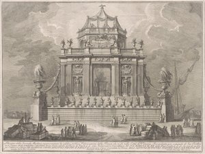 Seconda Macchina pro Čínu z roku 1773: Příprava Theriaka v Benátkách