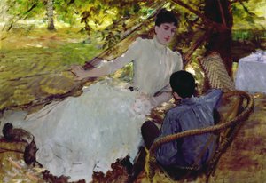 V houpací síti II, 1884