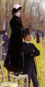 Závody v Auteuil od Giuseppe de Nittis