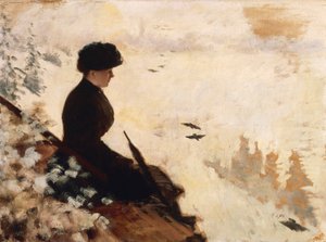 Sněhový efekt od Giuseppe or Joseph de Nittis