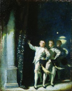 Caprice, měsíční tanec od Glyn Warren Philpot