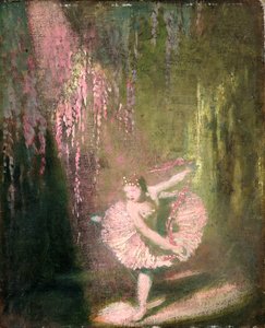 Tanec cukrovo-švestkové víly, 1908-9 (olej na plátně)