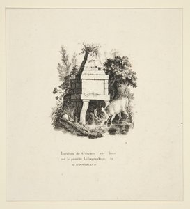 Pití jelena od Godefroy Engelmann