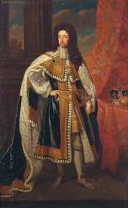 King William in State Robes, kolem roku 1690 (olej na plátně)
