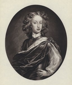 William, vévoda z Gloucesteru, syn královny Anny (litho)