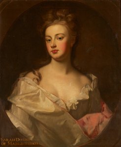 Portrét Sarah, vévodkyně z Marlborough (olej na plátně) od Godfrey (circle of) Kneller