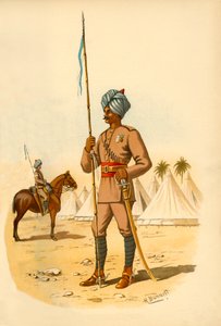 13th Bengal Lancers, 1890.