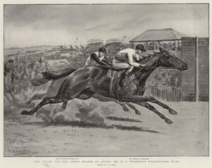 Finál pro Derby Stakes v Epsom, Volodyovski pana W. C. Whitneyho vítězí od Godfrey Douglas Giles