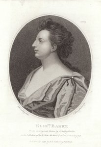 Elizabeth Barryová od Godfrey Kneller