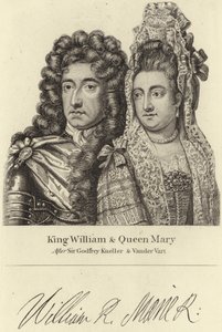 Král William a královna Marie od Godfrey Kneller