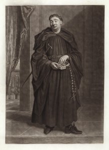 Portrét Anthonyho Leigha jako otce Dominika ve Španělském mnichovi od Godfrey Kneller